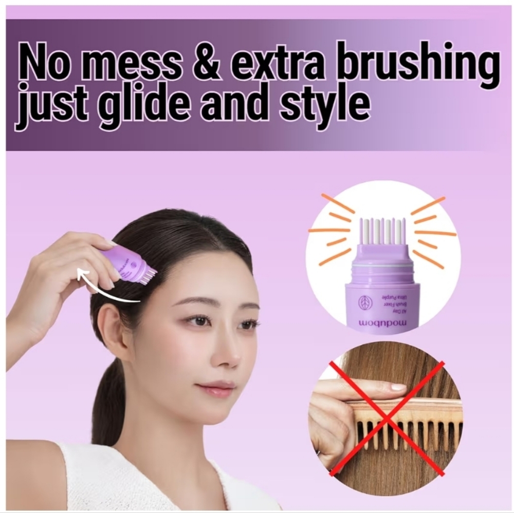 All-Day Brush Fixer Ultra Purple – Edge Control Gel - Picture 5 of 10